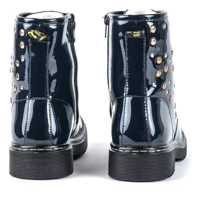 OUTLET Sacs enfant laqué bleu marine Ethna- Chaussures