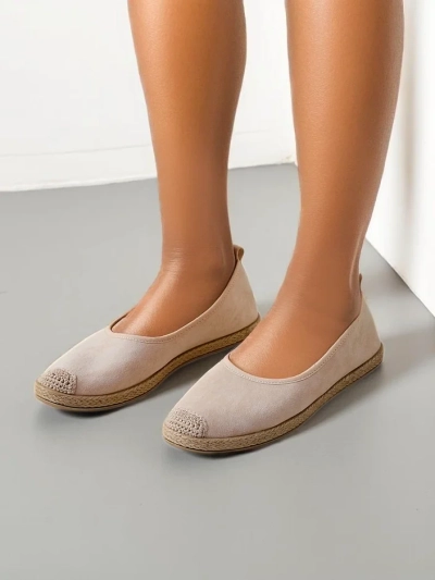 Royalfashion Espadrilles écologiques en daim pour femmes Aroles