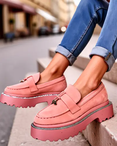 Royalfashion Mocassins pour femmes Fetho