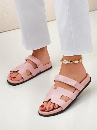 Royalfashion Sandales plates pour femmes Arian