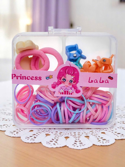 Royalfashion Lot de barrettes et d'élastiques pour enfants MiniJoy