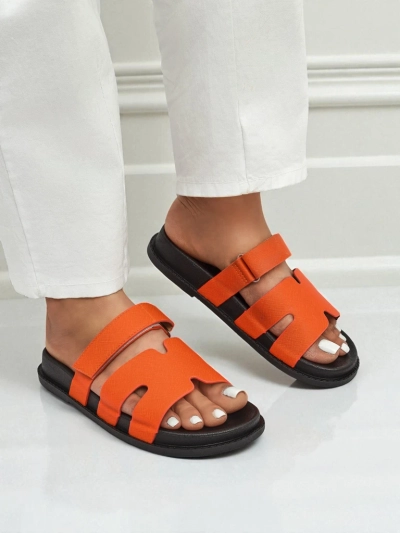 Sandales en éco-cuir pour femme Royalfashion ReppiFlex