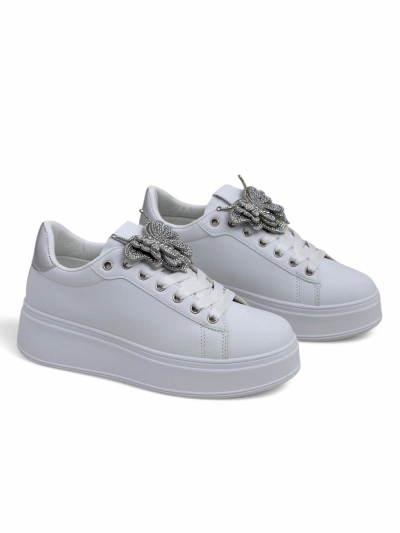 Baskets de plateforme Royalfashion pour femmes avec Obellay en papillon