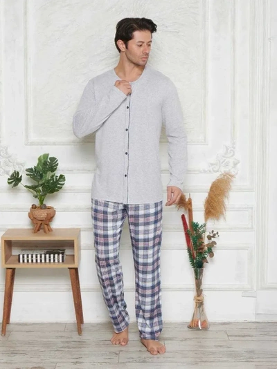 Pyjama pour hommes en coton Royalfashion