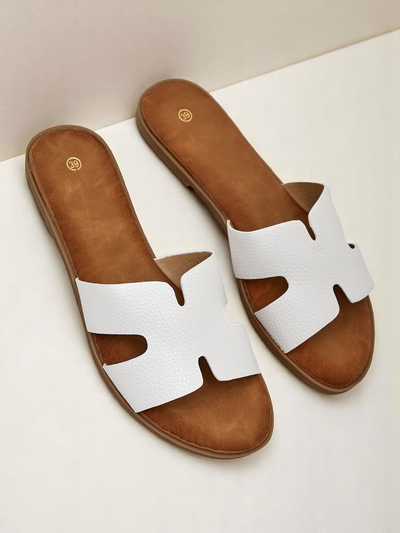 Chaussons pour femmes Royalfashion, semelles plates, style décontracté