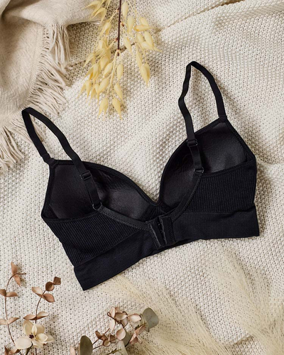 Royalfashion Soutien-gorge côtelé pour femme