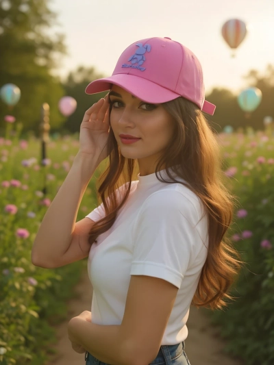 Casquette Royalfashion avec écusson Lapin Clin d’œil