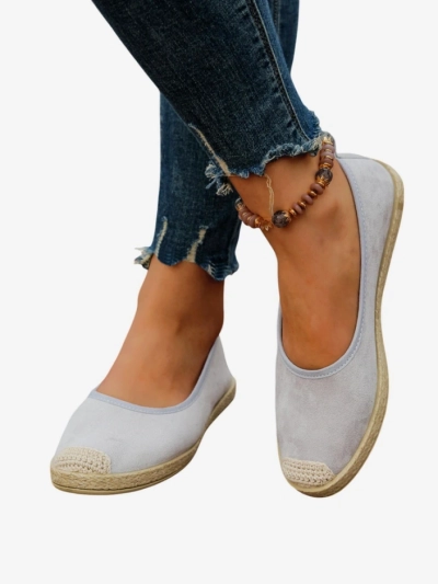 Espadrilles écologiques en suédine Royalfashion pour femmes Aroles