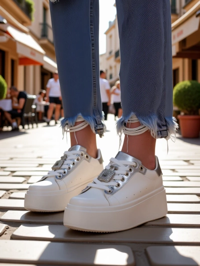 Royalfashion Baskets sportives pour femmes Kisoffi