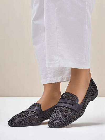 Royalfashion Mocassins ajourés pour femmes Azuros