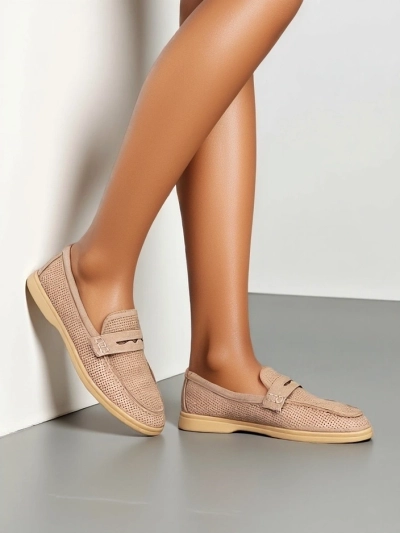 Mocassins perforés Royalfashion pour femmes Sierros