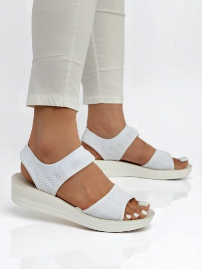 Royalfashion Sandales pour femmes à semelle épaisse Viva Flex