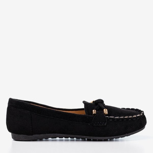 Mocassins noirs pour femmes Rahmiel - Chaussures 1