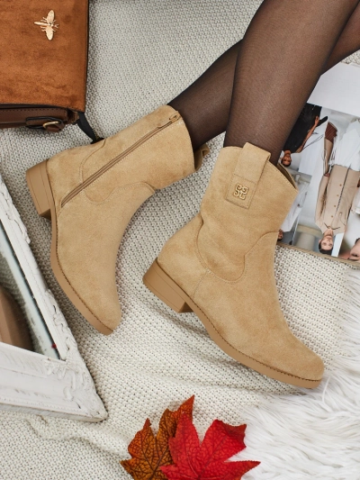 Bottines pour femmes en éco-daim Kelmoria