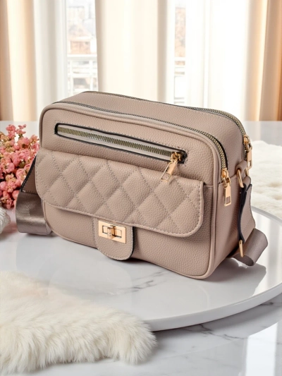 Royalfashion Petit sac à main pour femme en cuir écologique Cora
