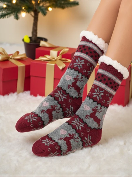 Chaussettes de Noël chaudes pour femmes CocoWarm