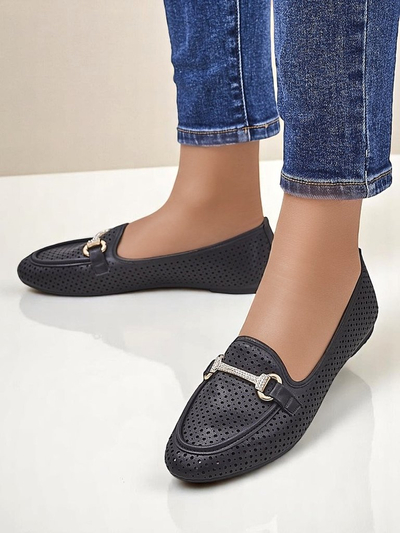 Royalfashion Rafalle mocassins ajourés pour femmes
