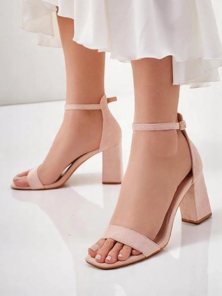 Sandales en suède écologique Royalfashion pour femmes Qwadrat