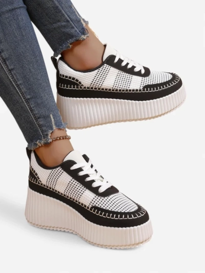 Baskets plateforme pour femmes Royalfashion Siserra