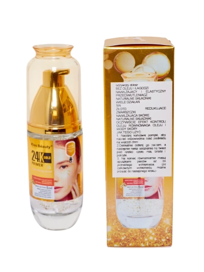 Base de Primer pour Maquillage 24K OR hydratant 5-en-1