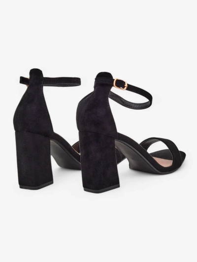 Sandales en suède éco Royalfashion pour femmes Qwadrat