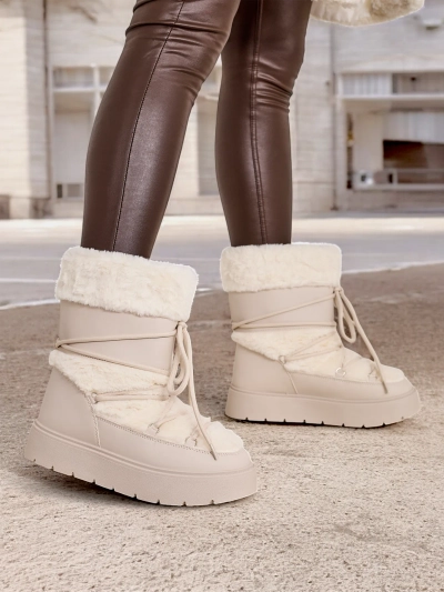 Royalfashion Bottes de neige pour femmes Volio