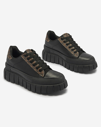 OUTLET Chaussures de sport décontractées noires pour femme Leritic - Footwear