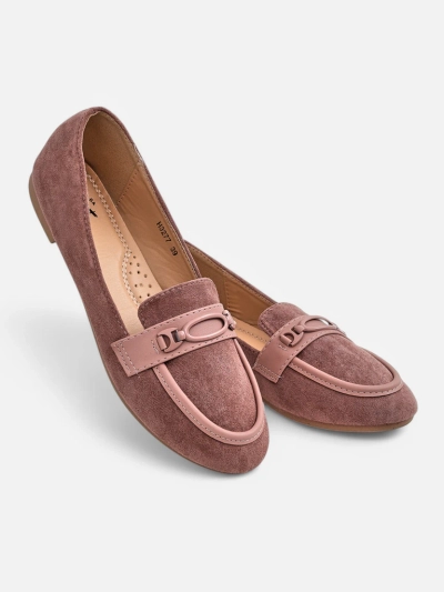 Mocassins en éco suède pour femmes Royalfashion Zammei