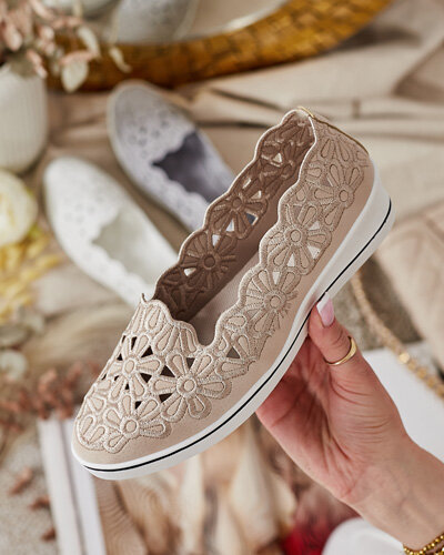 Royalfashion Demi-pointes à talon bas pour femme Dellio