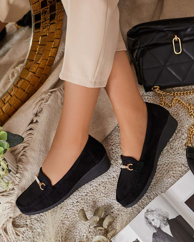 Royalfashion Mocassins en daim eko pour femme Ewo