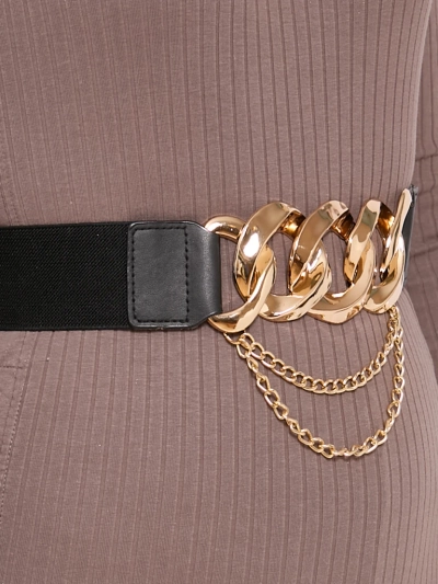 Large ceinture élastique pour femme