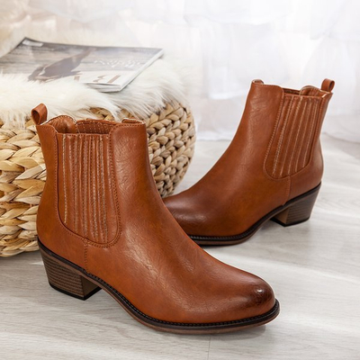 Boots marron Westernias low post - Footwear