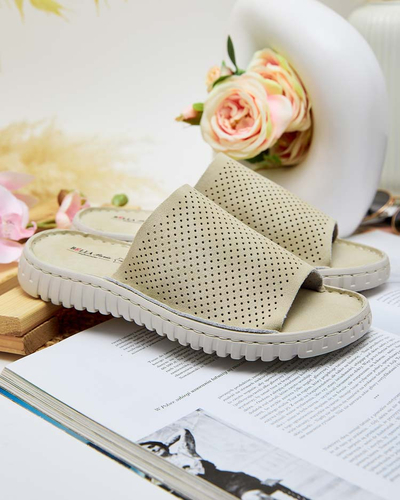 Royalfashion Tongs ajourées pour femme Ererra