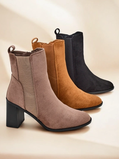 Les bottines pour femmes Royalfashion à talon Enotto