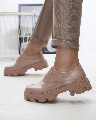 Demi-pointes laquées roses pour femme Delgor- Footwear