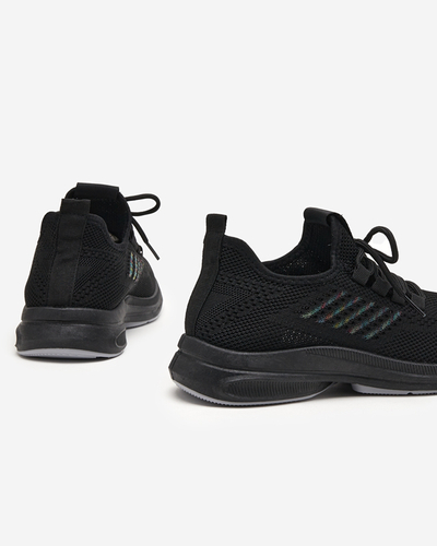 OUTLET Tirre Baskets à enfiler noires pour femmes - Chaussures