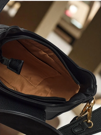 Petit sac à main pour femme en cuir écologique Golden Whisper