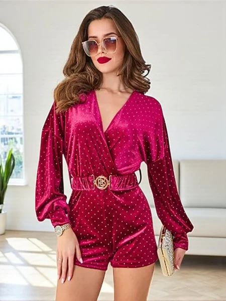Combinaison Royalfashion pour femmes avec des strass