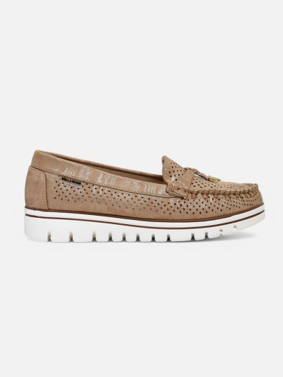 Royalfashion Mocassins perforés pour femmes Elissas