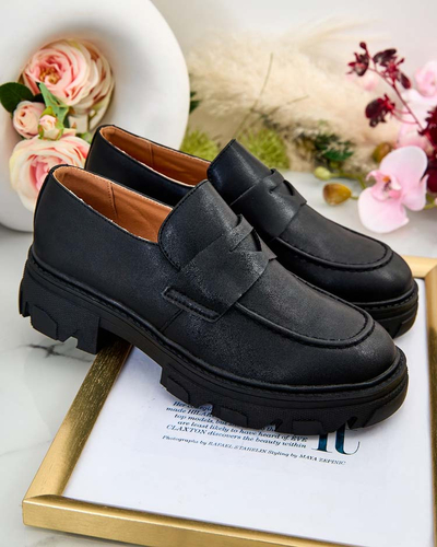 Royalfashion Mocassins élégants pour femme Xicci
