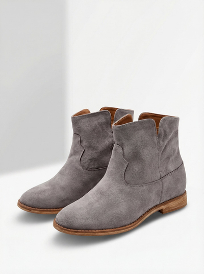 Royalfashion Bottines style cow-boy sur un talon couvert Bluestone