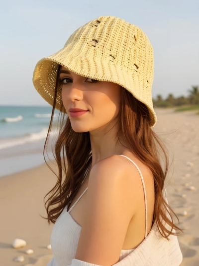 Royalfashion Chapeau d’été femme Sunny Bucket