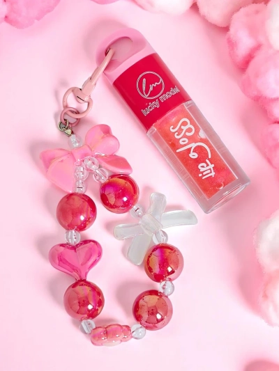 Gloss à lèvres pour enfants avec bracelet Fraise
