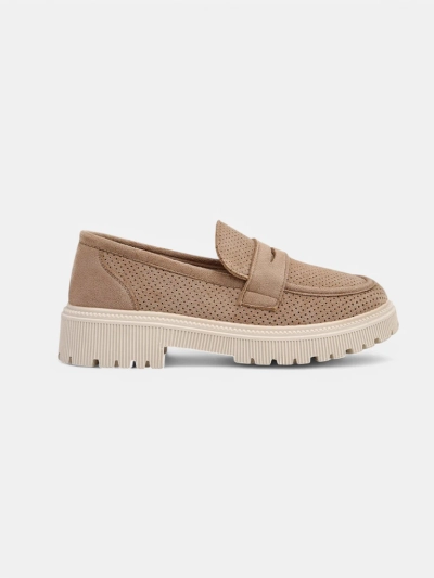 Royalfashion Mocassins en éco-suède pour femmes Dunes