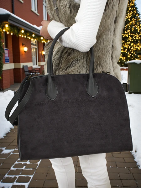 Sac à main shopper pour femmes en éco-daim Dorelle