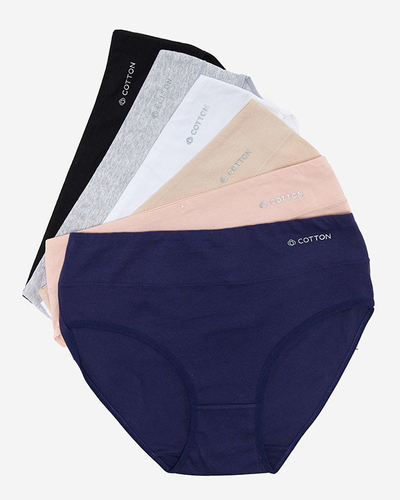 Lot de slips femme coton 6 / paquet - Sous-vêtements