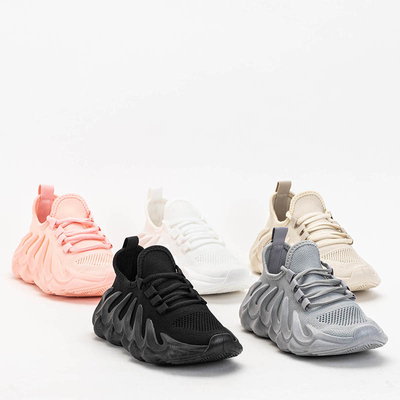 Chaussures de sport beiges pour femme avec une semelle Octapiso unique - Footwear