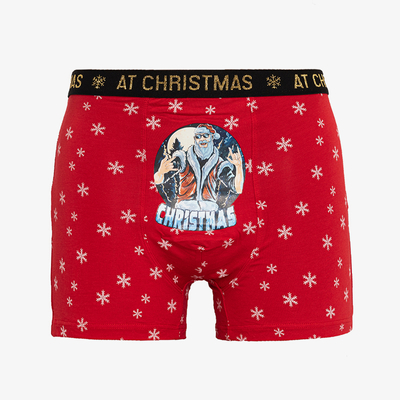 Boxer Homme Rouge - Sous-Vêtements
