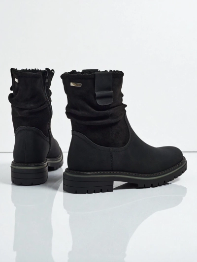 Bottines hautes pour femmes en éco-daim Liora