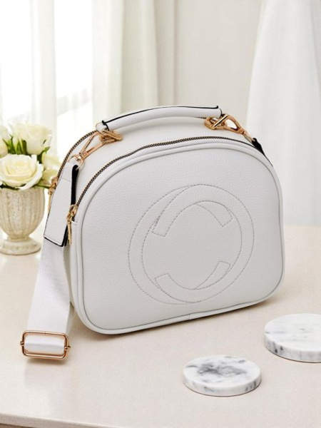 Royalfashion Petit sac à main femme en cuir écologique Lena